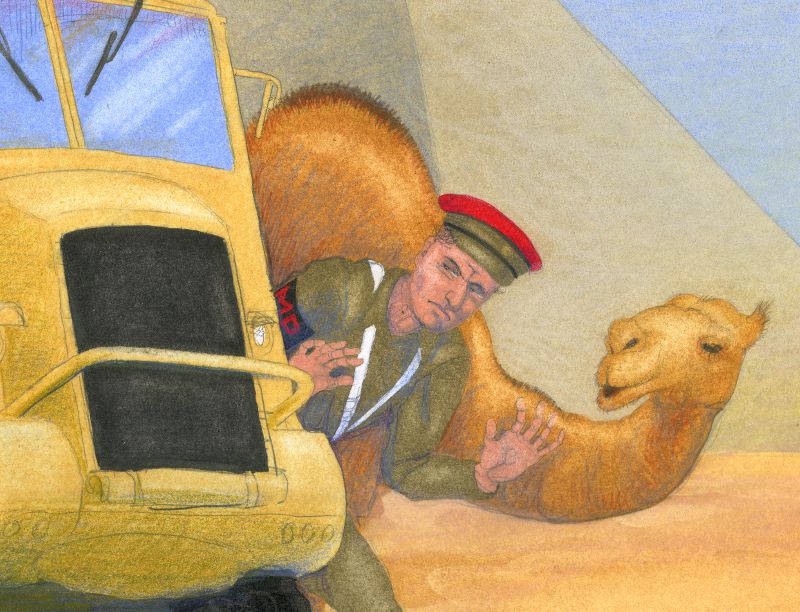 'Arthur In Egypt' - close-up 2