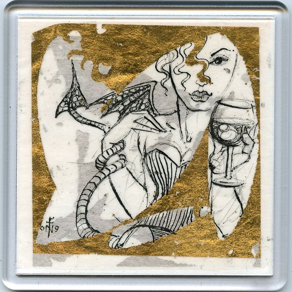 Demons in a Coaster 40 - art under your coffee