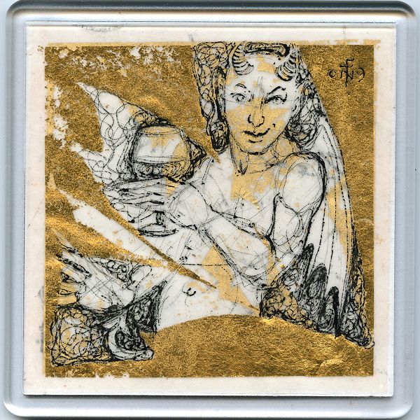 Demons in a Coaster 41 - art under your coffee