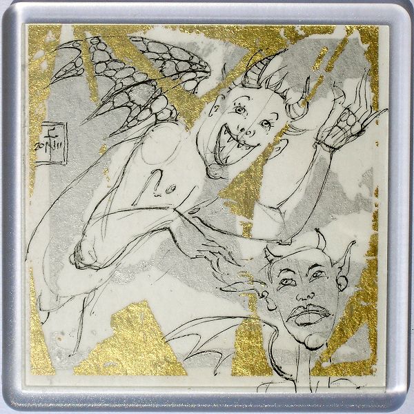 Demons in a Coaster 57 - art under your coffee