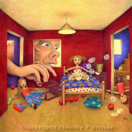 Doll's House - painting and artwork by Nancy Farmer