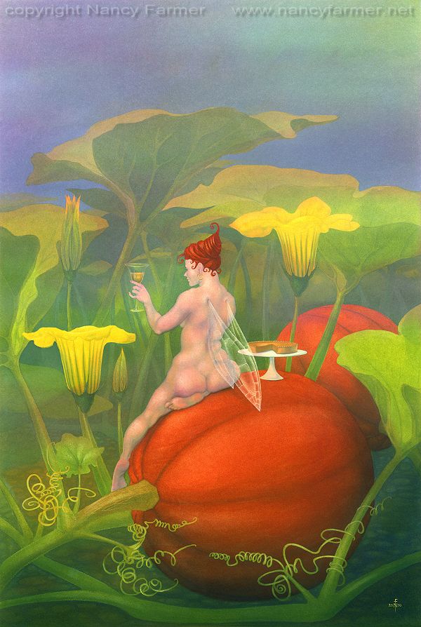 The Flower Fairies run to Seed: Pumpkin
