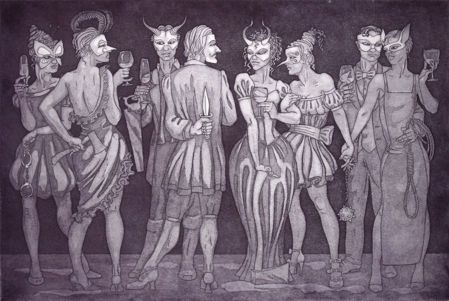 The Guilty Party (etching version)