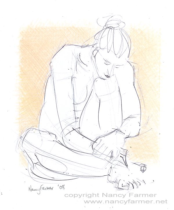 Life Drawing Sketch 2008-15 by Nancy Farmer