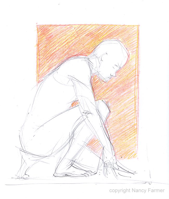 Life Drawing Sketch 2009-20 by Nancy Farmer