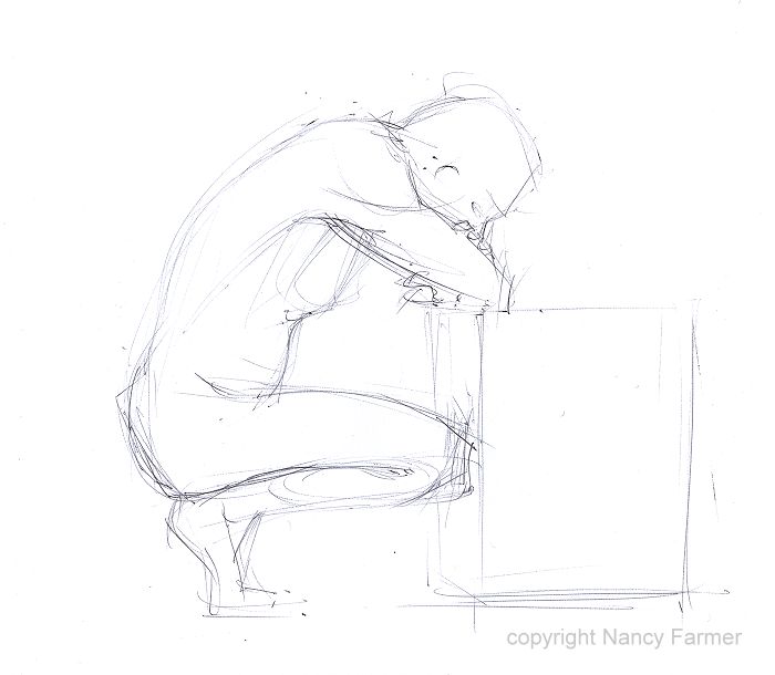 Life Drawing Sketch 2009-23 by Nancy Farmer