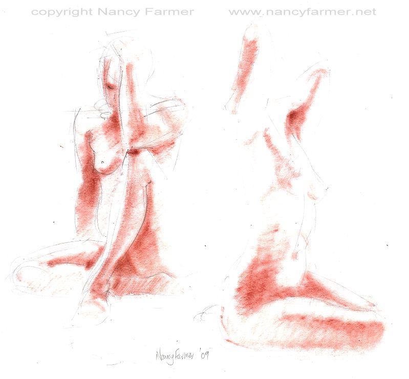 Life Drawing 2009-78 by Nancy Farmer