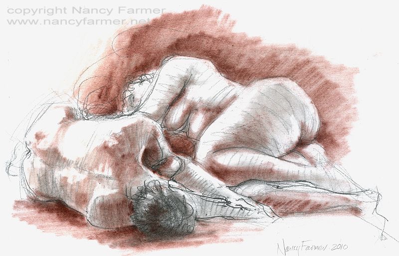 Life Drawing 2010-1 by Nancy Farmer