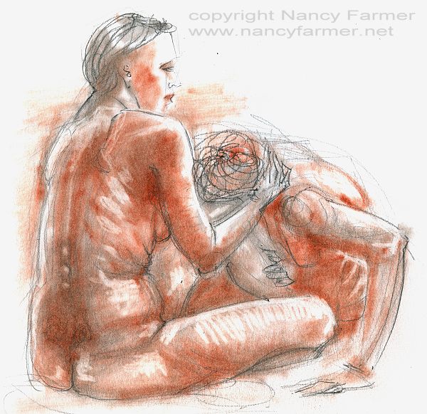 Life Drawing 2010-10 by Nancy Farmer