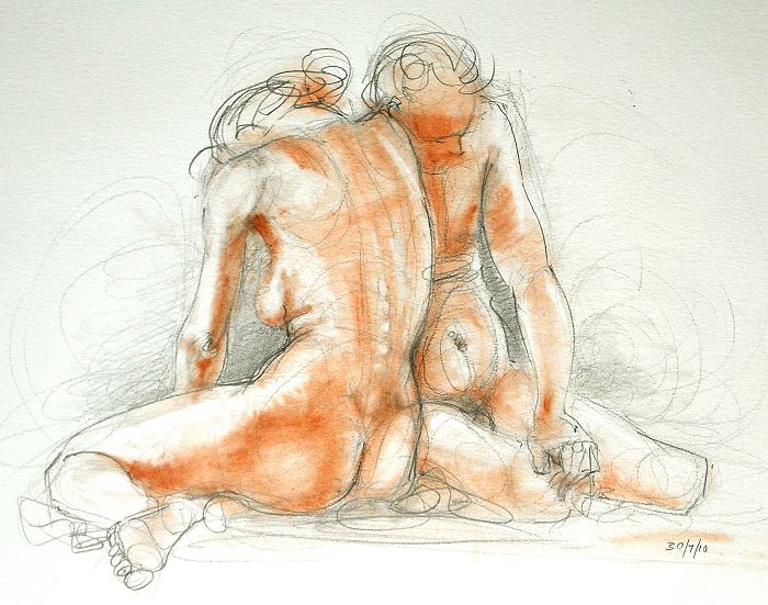 Life Drawing 2010-25 by Nancy Farmer