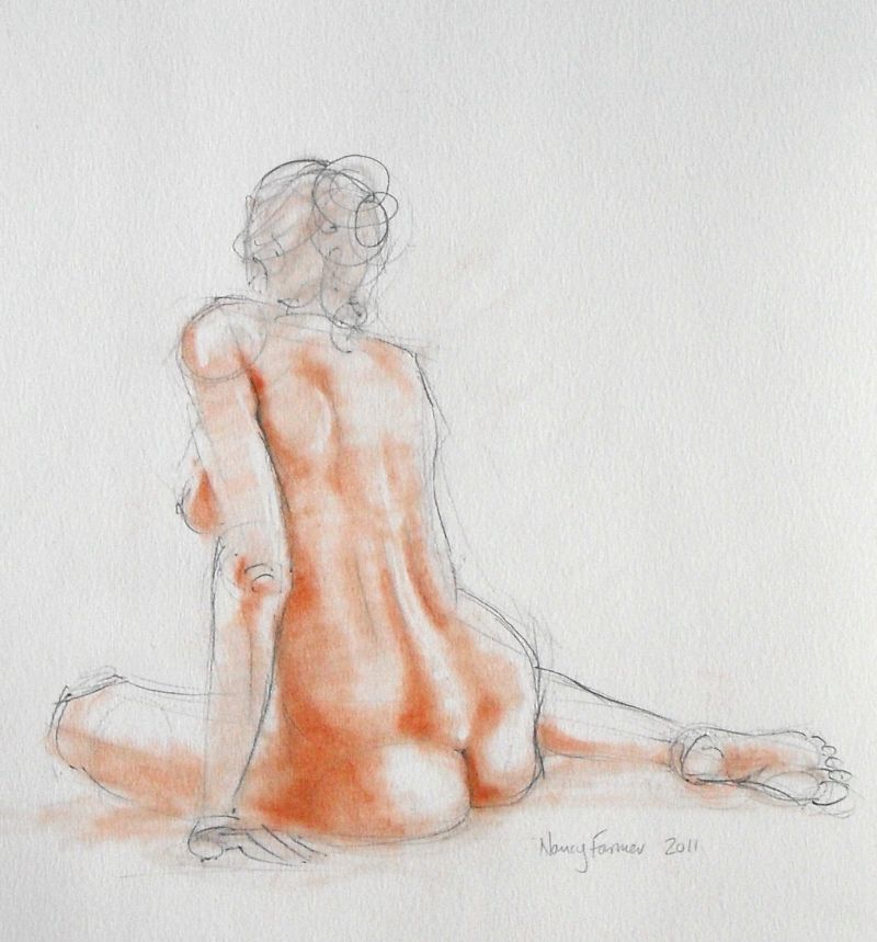 Life Drawing Sketch 2011-22 by Nancy Farmer