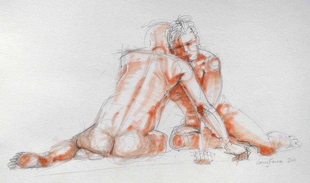 Life Drawing Sketch 2011-24 by Nancy Farmer