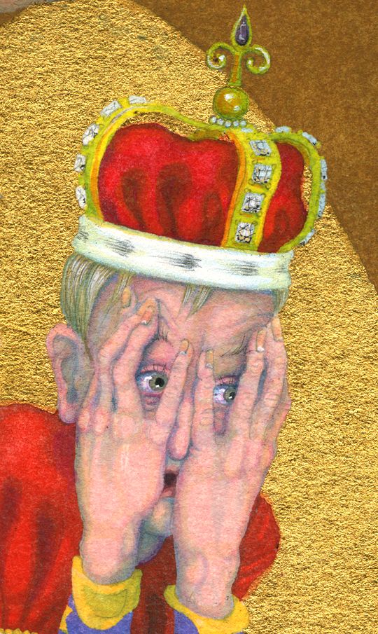 The Royal Wedding - the horrified king