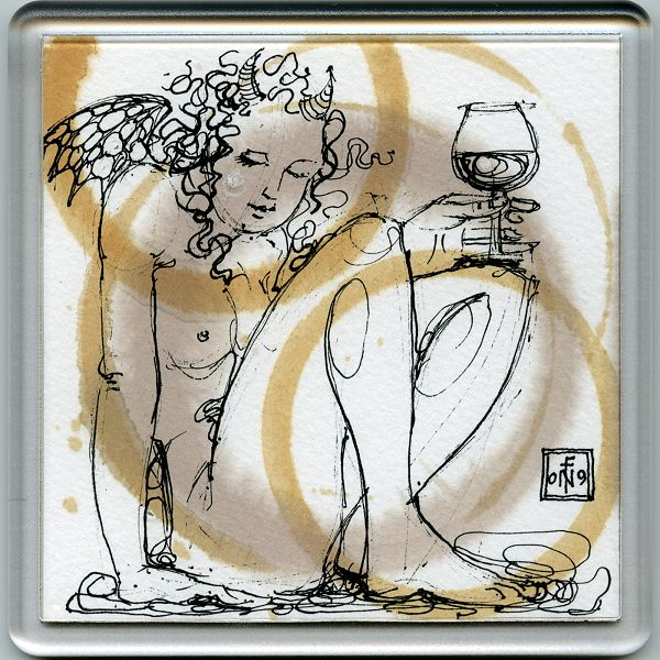 Stain Devil Coaster 16 - art under your coffee