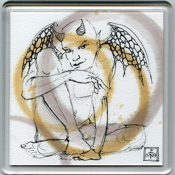 Stain Devil Coaster 22 - art under your coffee