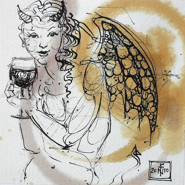 Stain Devil Coaster 43 - art under your coffee