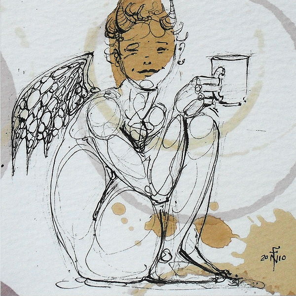 Stain Devil Coaster 61 - art under your coffee