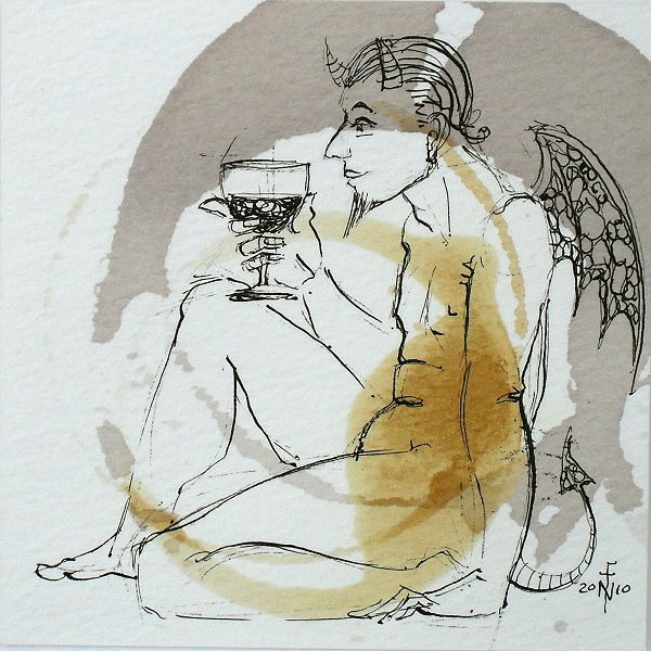 Stain Devil Coaster 75 - art under your coffee
