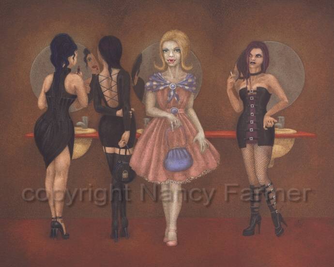 Three Goths and a Vampire