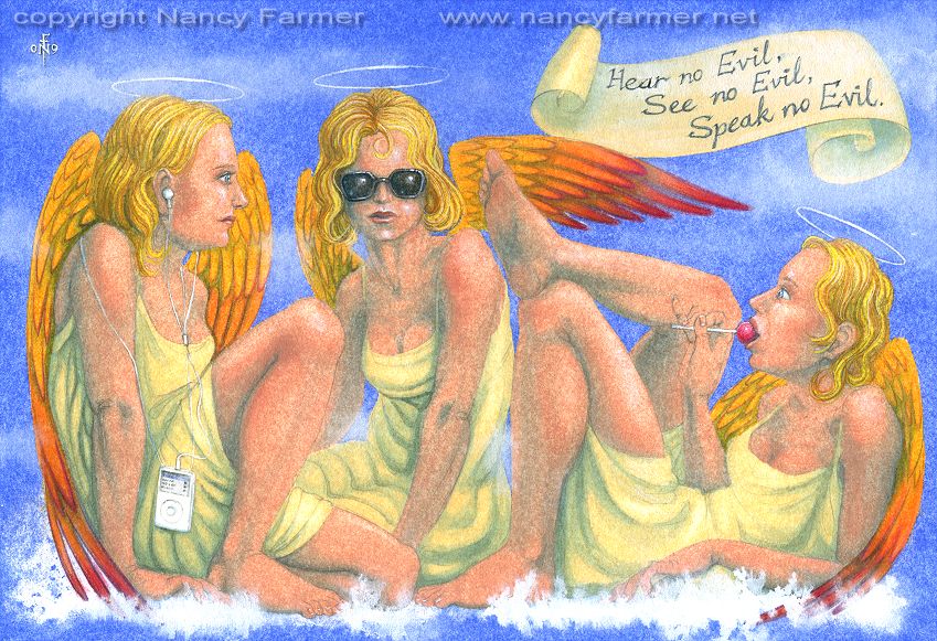 Three Wise Angels by Nancy Farmer