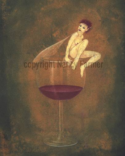 Unattended Wine Glass