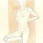 thumbnail of 
	Life Drawing Sketch 2009-28