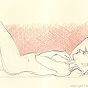thumbnail of 
	Life Drawing Sketch 2009-35