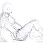 Life Drawing Sketch 2009-41