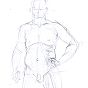 Life Drawing Sketch 2009-43