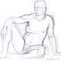 Life Drawing Sketch 2009-45
