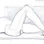 life Drawing Sketch 2009-57