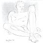 life Drawing Sketch 2009-59