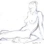 life Drawing Sketch 2009-64