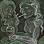 Permanent Sketch 9: Smoking Mermaids