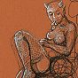 thumbnail of 
	Permanent Sketch 20: Devil in Fishnets