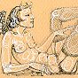 thumbnail of Permanent Sketch 64: Reclining Demon in Stockings